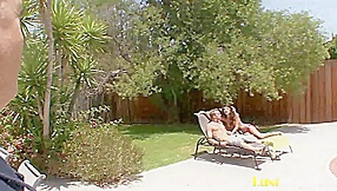 A.J. Estrada makes her hubby watch while fucking