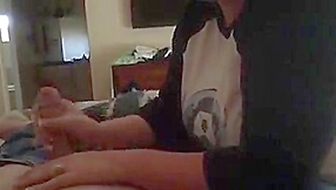 Edging ends in ruined orgasm
