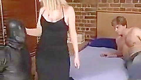 British wife cuckolds her slave husband and humiliates him