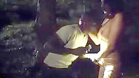 Bbc slutwife cucks hubby in the woods