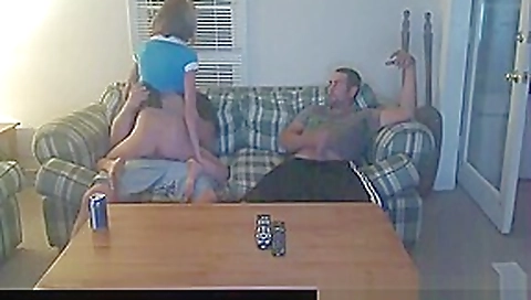 Cuckold shares his wife with a friend