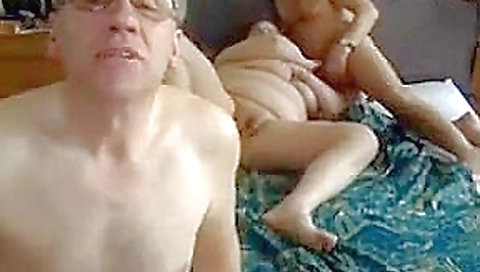 Bisex mature old couple video
