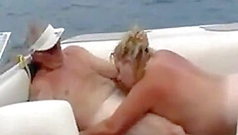 BBW Mature Granny Wife Shared By Husband on his boat