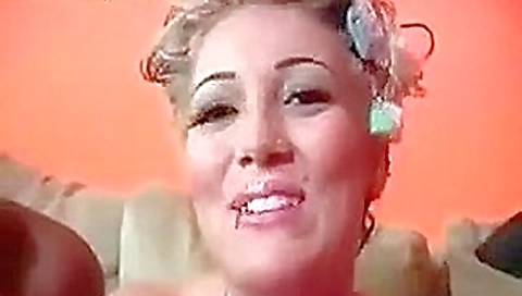 Big Black Cock In Her White Mouth