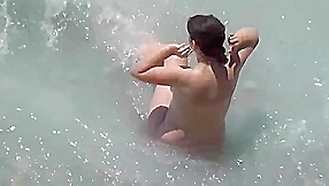 Bi beach fun