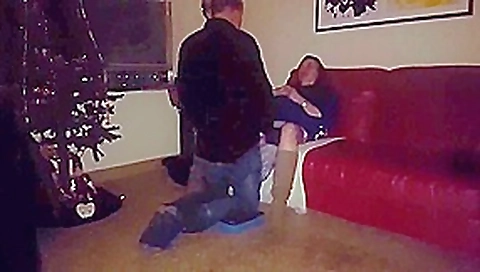Cuck and wife lick bullfriend together